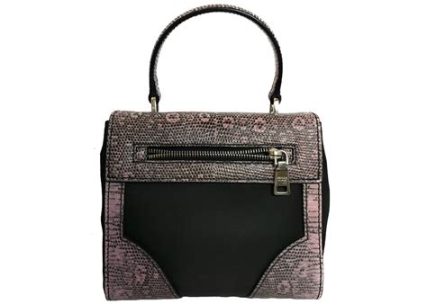 Prada Tessuto Lucerto Handbag Pink Multicolor 